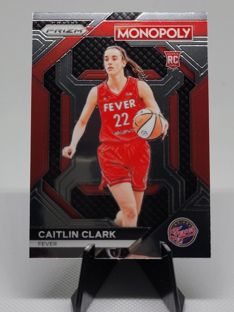 2024 Panini Prizm WNBA Monopoly Caitlin Clark RC Insert #WNBA27 Edge Check
