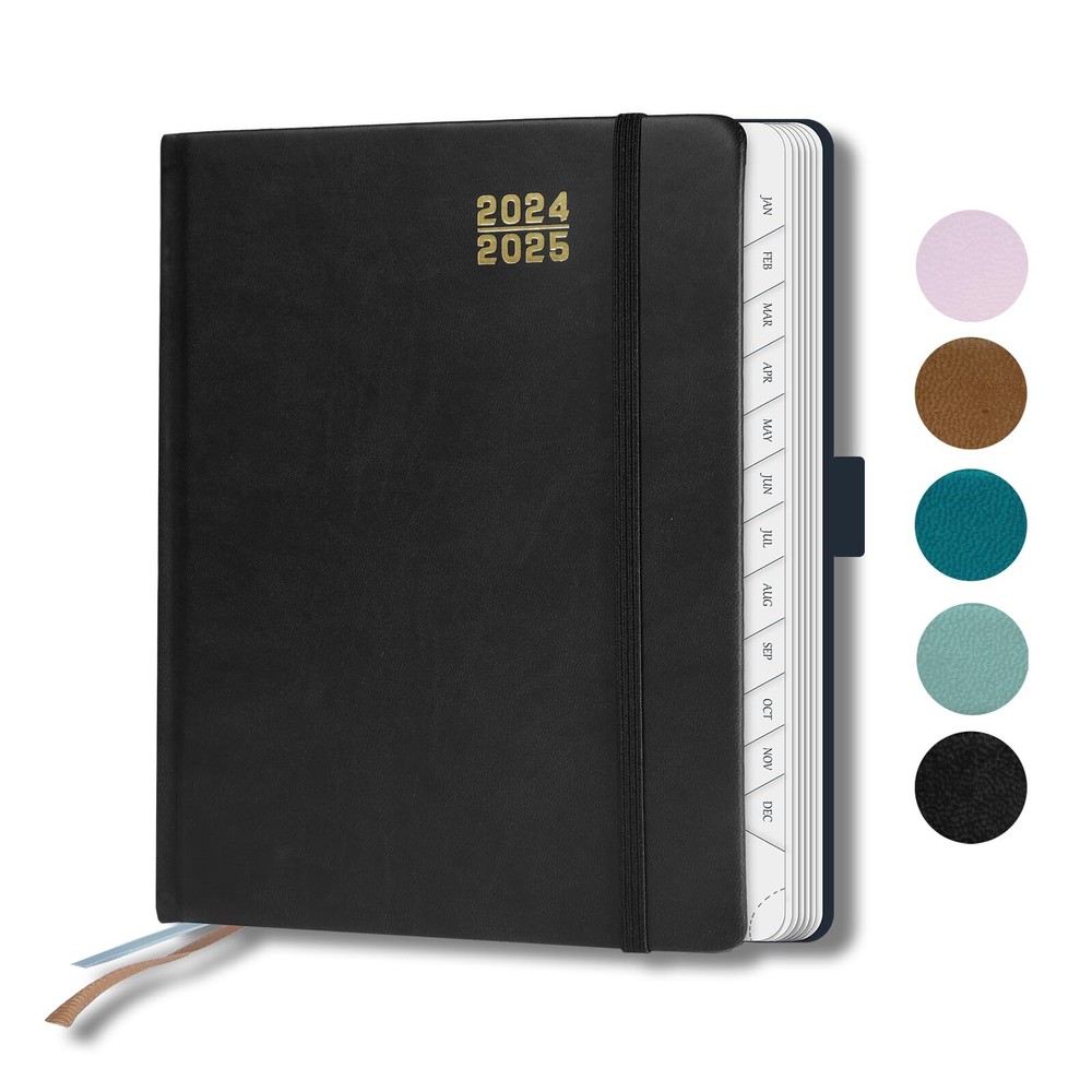 Heture Planner 2024-2025Daily Weekly and Monthly Appointment Book 2025  Mediu...