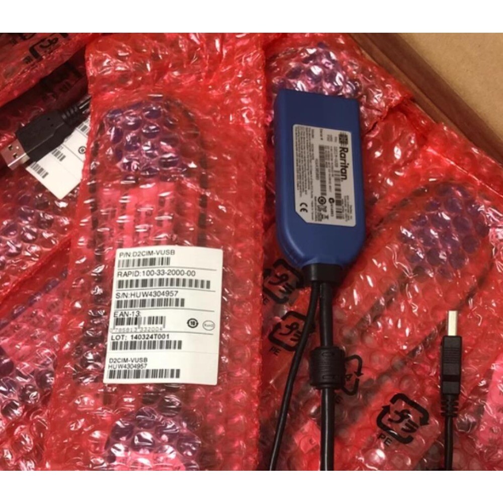4PCS NEW Raritan D2CIM-VUSB KVM Switch Virtual Media Cable