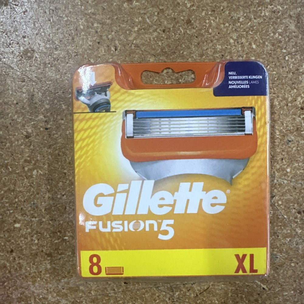 Gillette Fusion 5 Razor Blade Mens Refill Cartridges, 8 Count