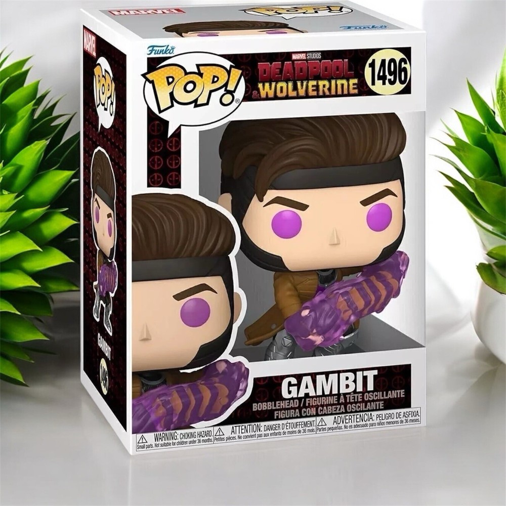 Gambit Funko Pop! Deadpool & Wolverine  Vinyl Figure #1496 *** IN STOCK ***
