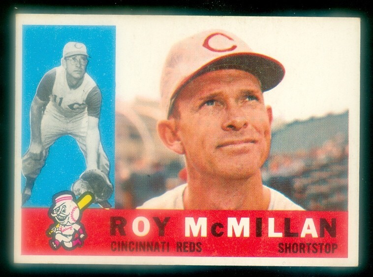 1960 Topps #45 Roy McMillan NM-EX Baseball Card Vintage Collectible