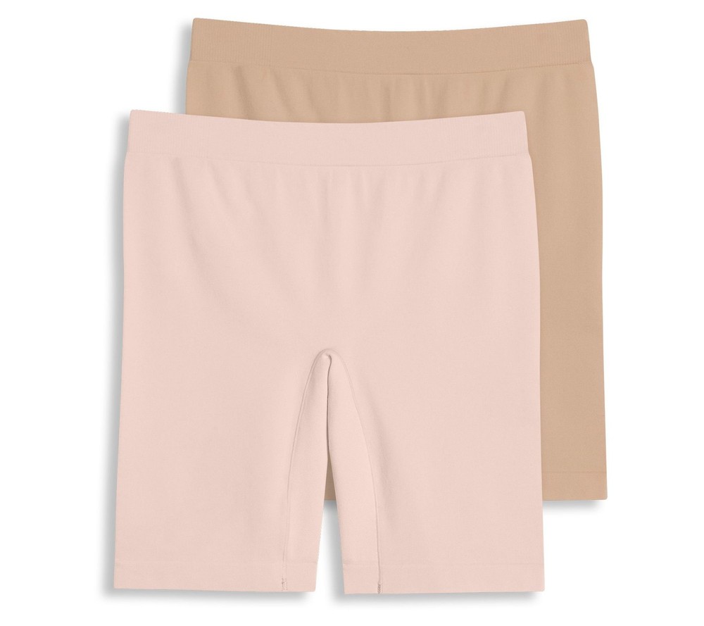 Jockey Women's Panties Sz 2XL (XXL) Skimmies Original Slip Short Pink A634113