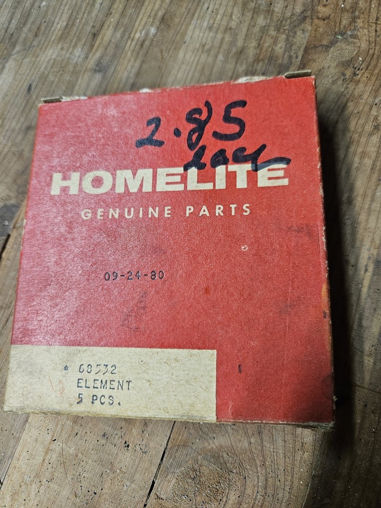 Homelite 68532 Genuine NOS Air Filter Element Replacement