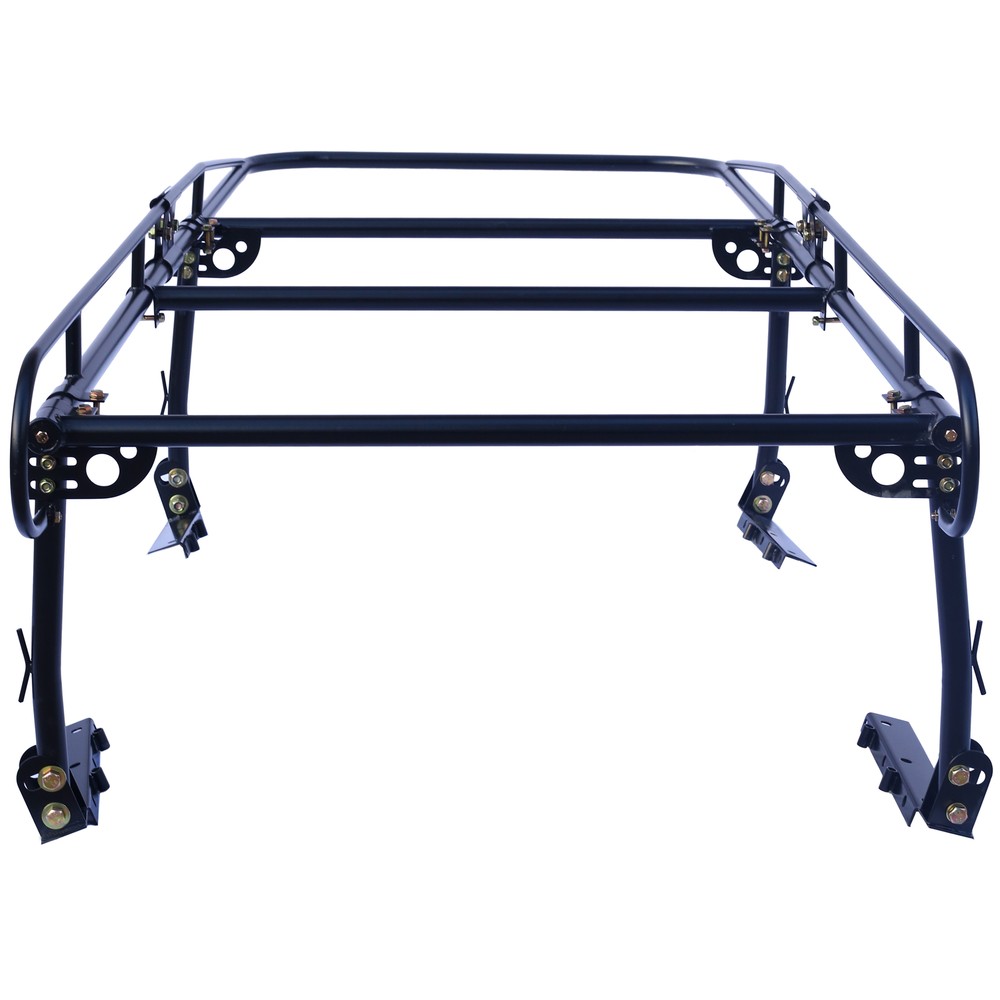 Adjustable Universal Truck Bed Rack for Ladders Kayaks Lumber Contractors