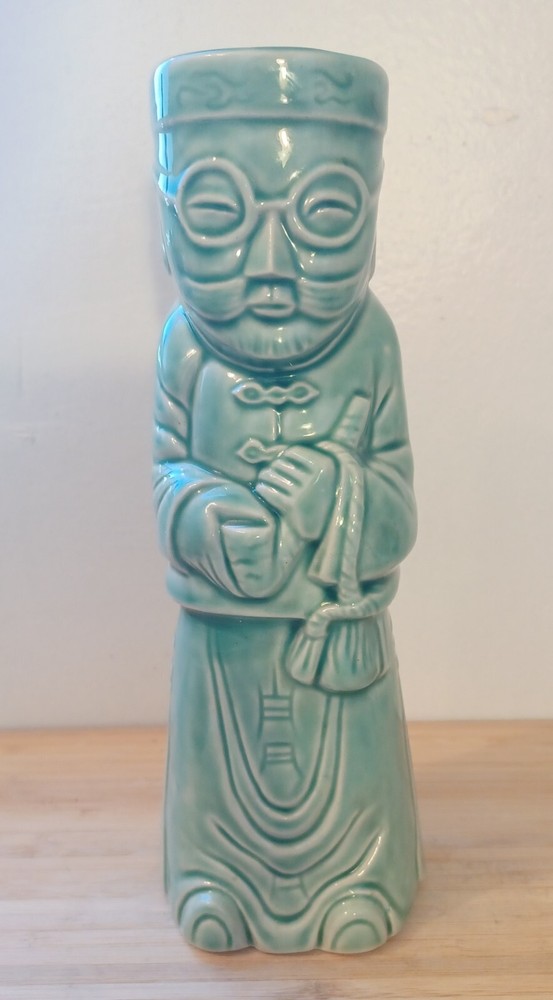 Hong Kong Bar Tiki Mug / Century Plaza Hotel Vintage Los Angeles AS IS-Read RARE