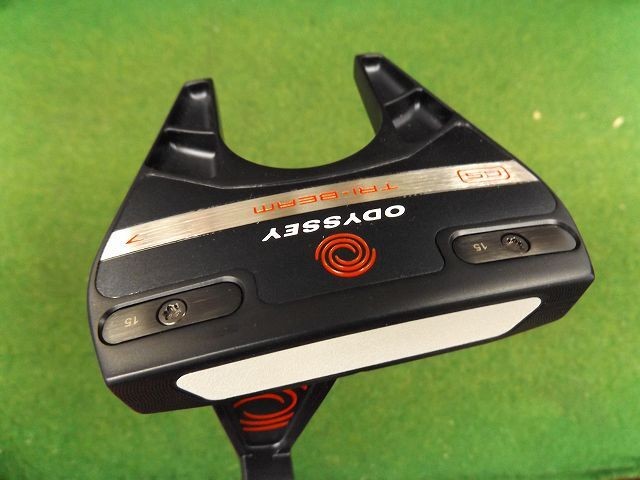 Odyssey TRI BEAM 7 CS 33 Inch Putter with STROKE LAB Shaft and Cover