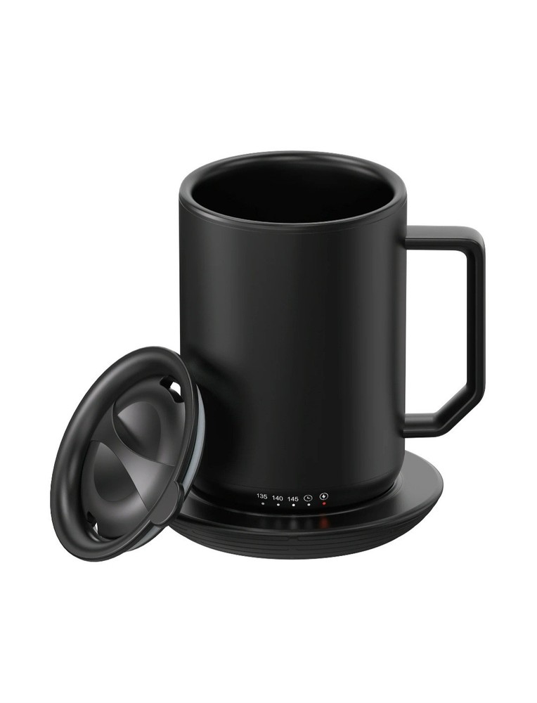 warming coffee mug With Mug Warmer Coaster And Kid