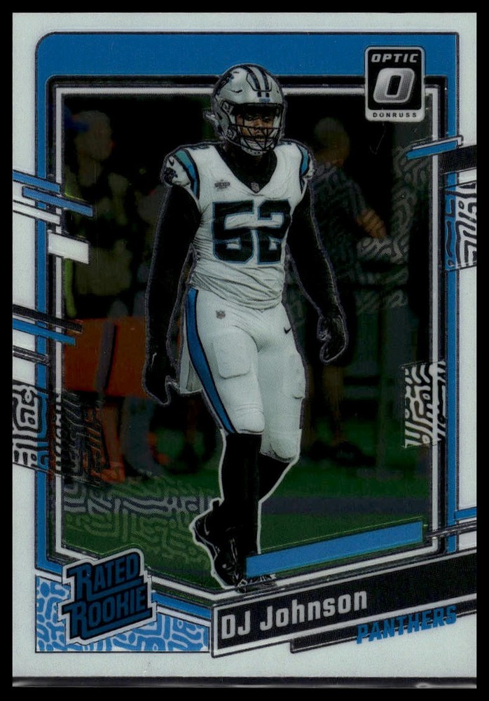 2023 Donruss Optic #214 DJ Johnson Rated Rookie