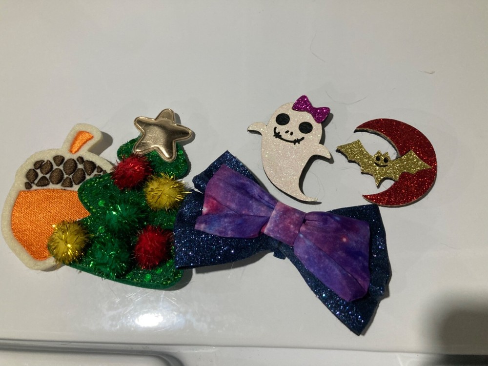 Seasonal Dog collar dazzler /accessories set of 5-image