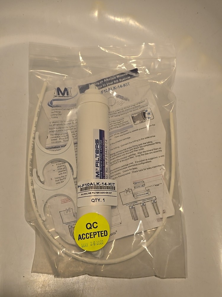 AMI FILTERS Alkaline Mineral Filter Cartridge H-F110ALK-14 NEW