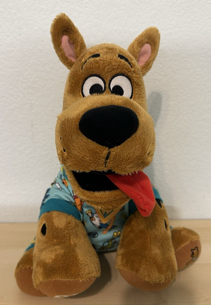 SCOOBY-DOO Limited Edition Build-A-Bear Plush with Pajamas EUC