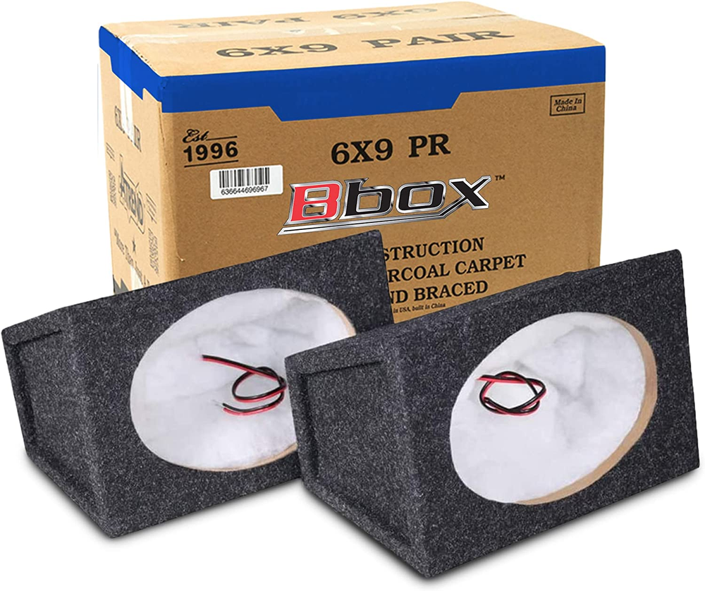 Bbox Pro Audio Tuned Car Speaker Boxes & Enclosures - 6X9 Speaker Box for Great