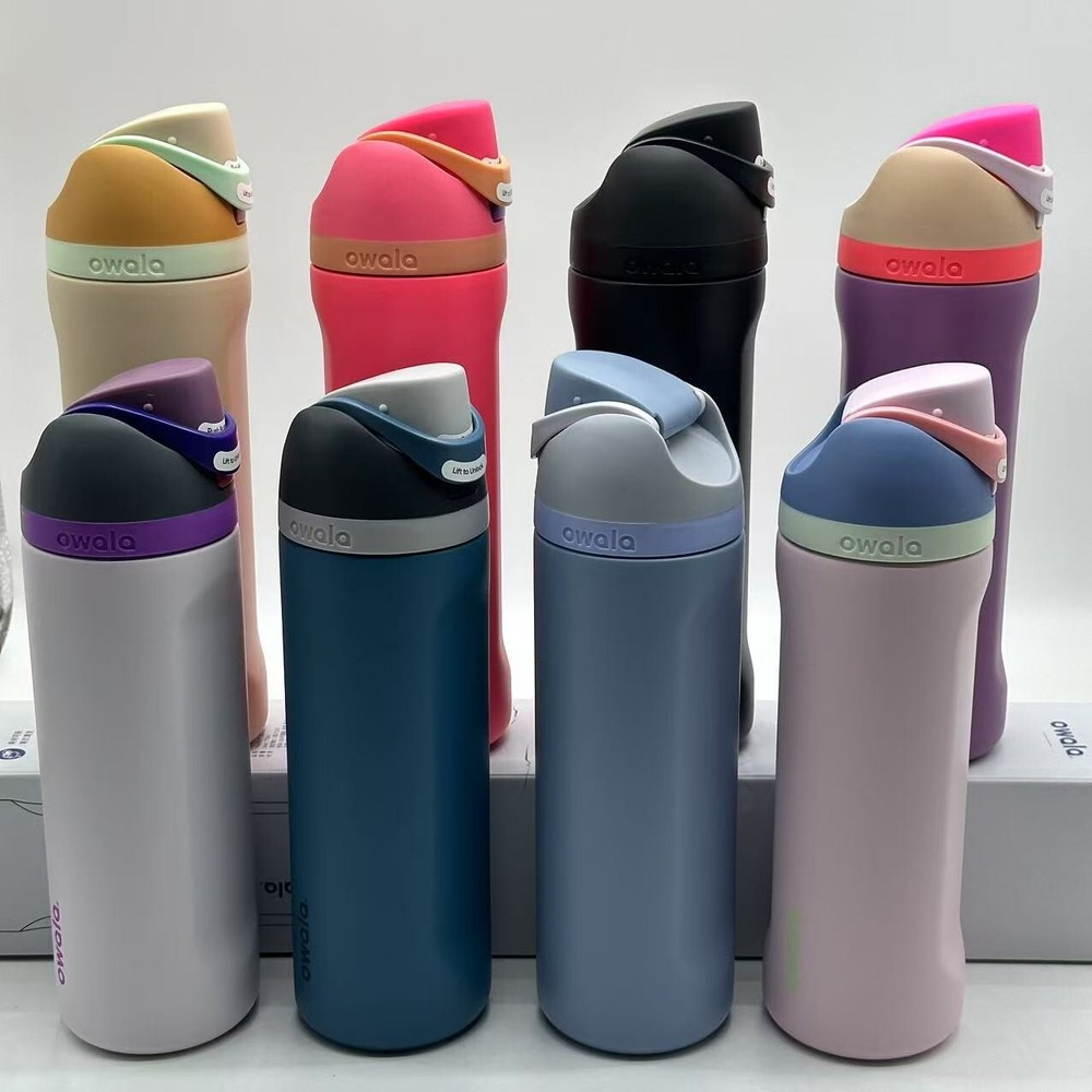 24oz Owala FreeSip Insulated Sport Water Bottle - New