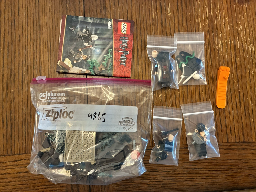 LEGO Harry Potter Forbidden Forest 4865 99% complete with manual no box