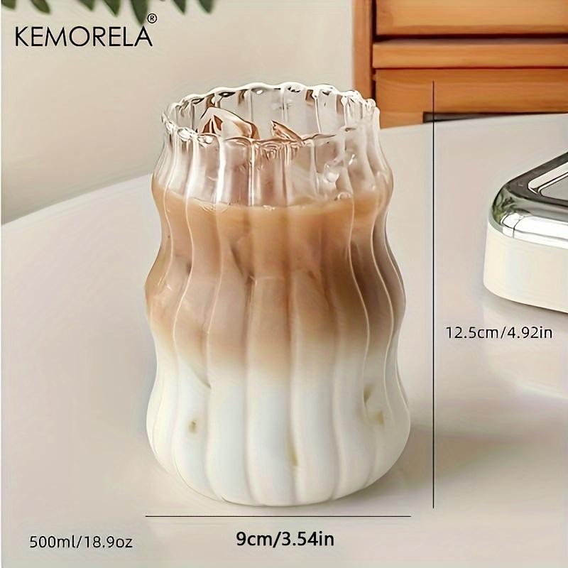 Heat Resistant Glass Cup Set for Tea Coffee Juice 4 or 6 Pcs
