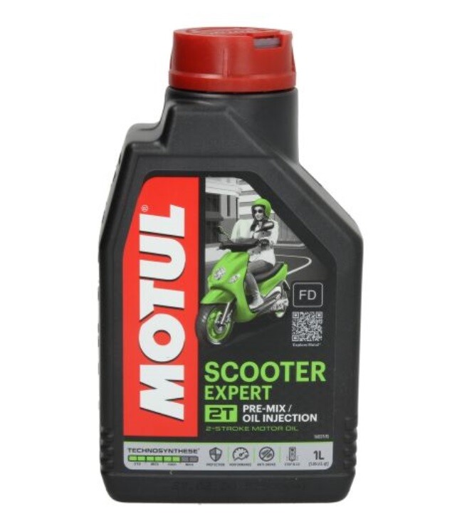 Motul Scooter Expert 2T 2-Stroke Mixing Engine Oil 1L