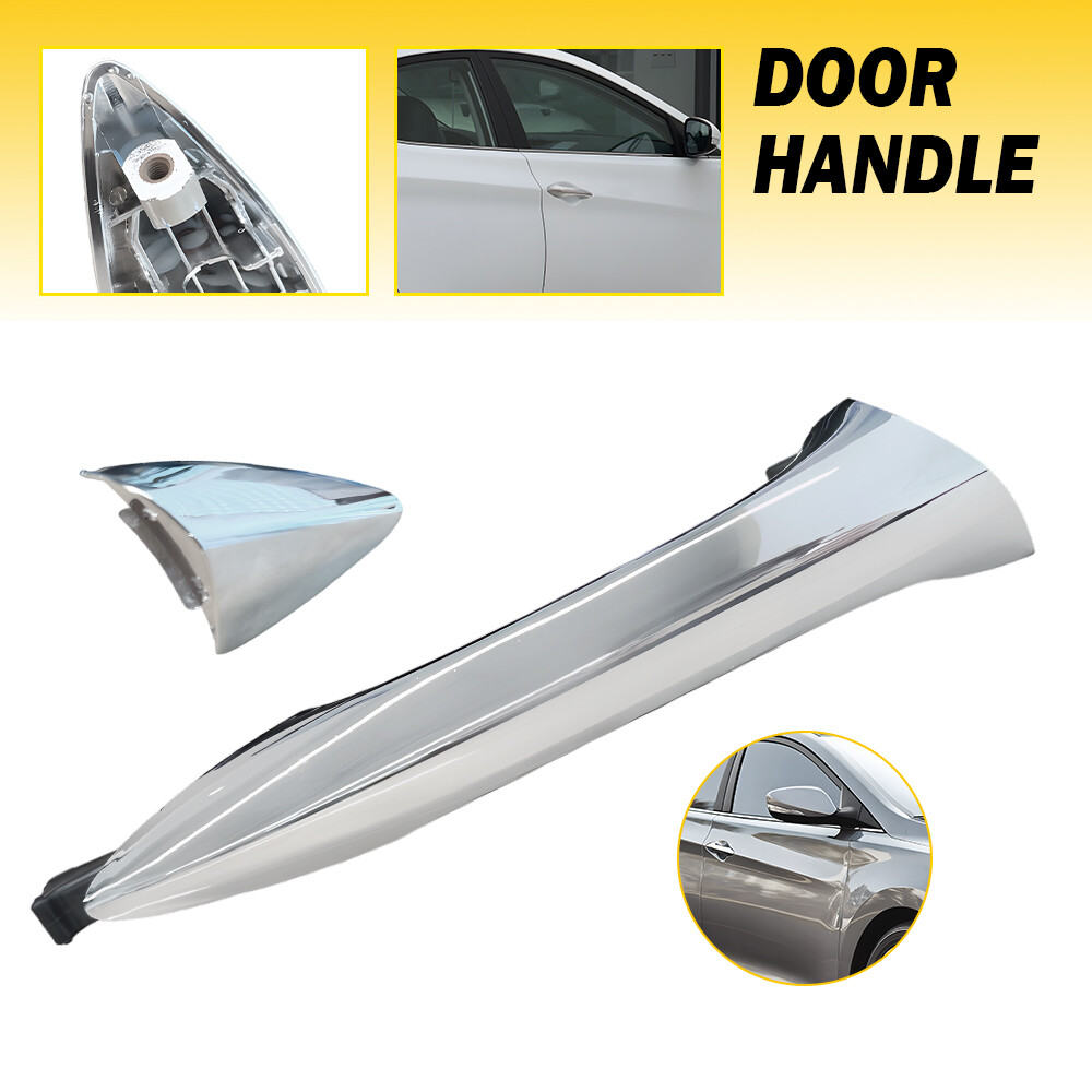 Chrome Front Passenger Side Exterior Door Handle Fit Hyundai Elantra 2011-2016 P