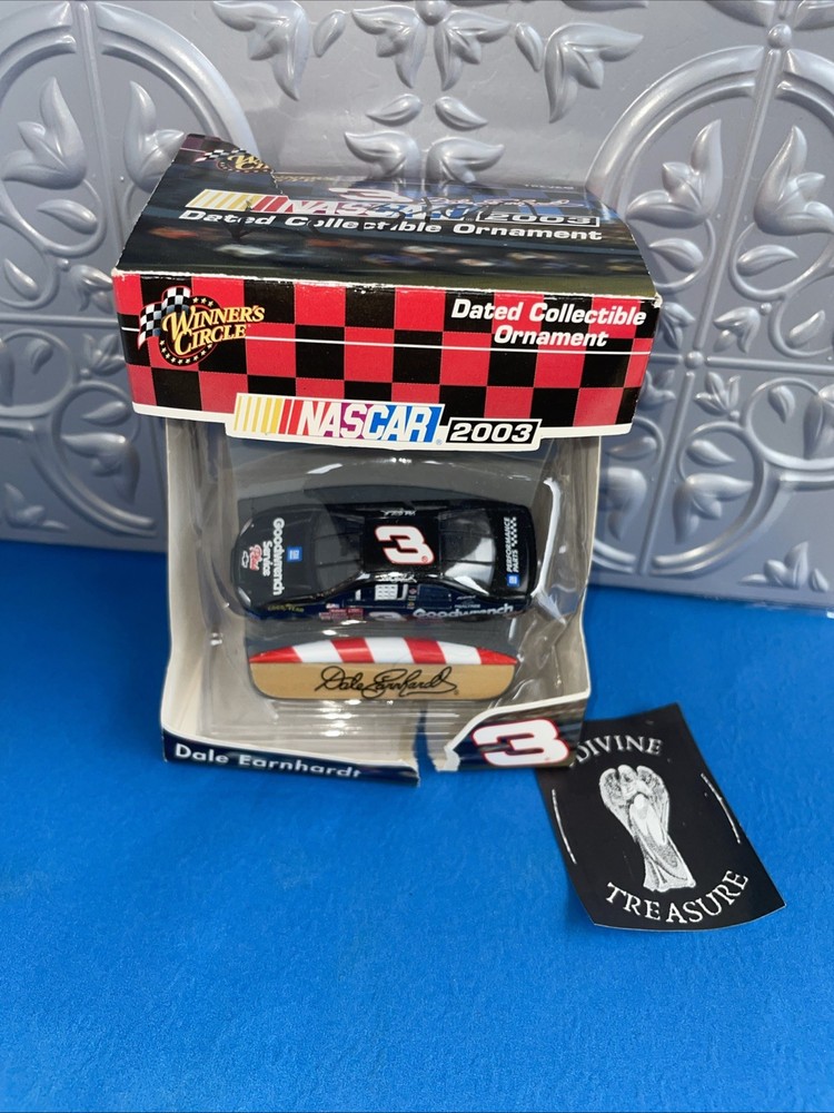 TREVCO Ornament Winner's Circle Dale Earnhardt 2003 NASCAR Collectable Ornament