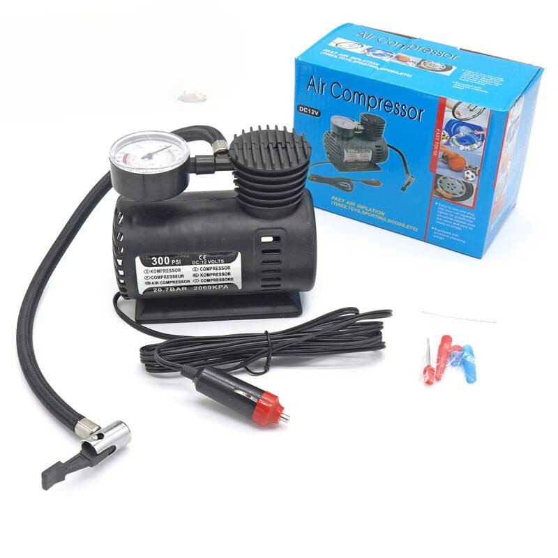 Inflatable Pump 12V Car Mini Tire Pump Mini Portable Air Pump