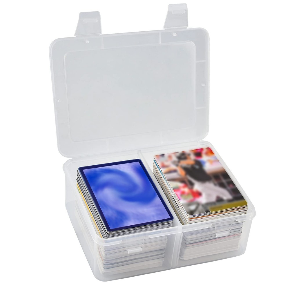 Card Case Holder Compatible with Baseball Football Sports Game, Trading Cards...