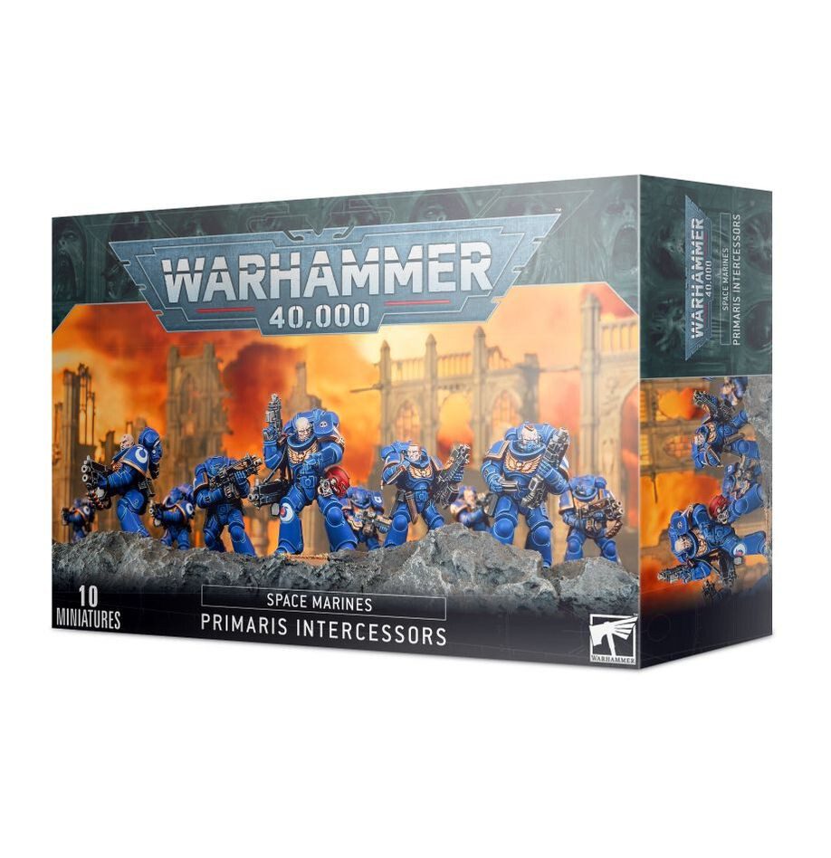 Games Worksshop Warhammer 40K Assault Intercessors (Kit of 10 Miniatures)