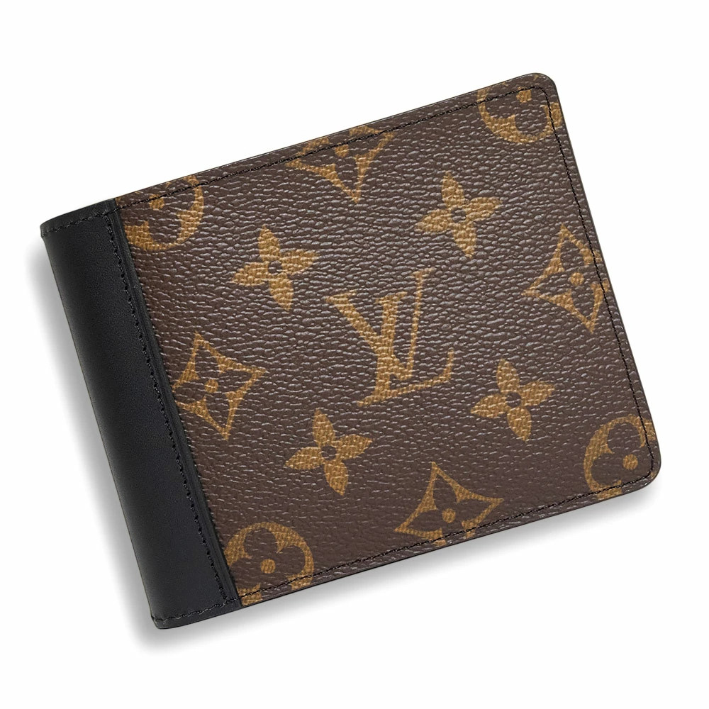 LOUIS VUITTON Portefeuille Multiple Monogram Macassar Brown unused