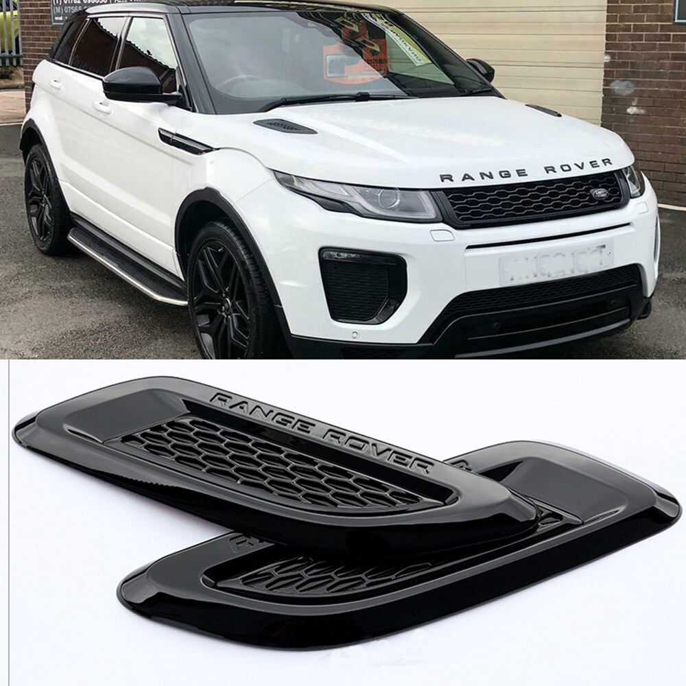 Range Rover Evoque L538 Sport Honeycomb Grille Vent Trims Gloss Black