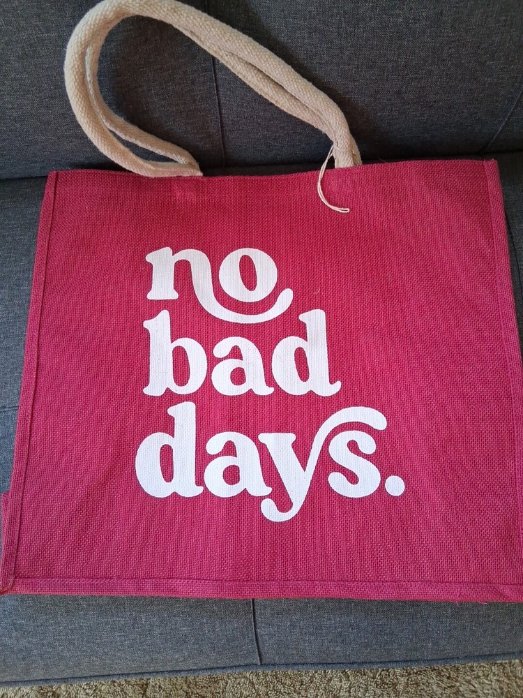 No Bad Days Tote Bag - Stylish & Durable Carryall