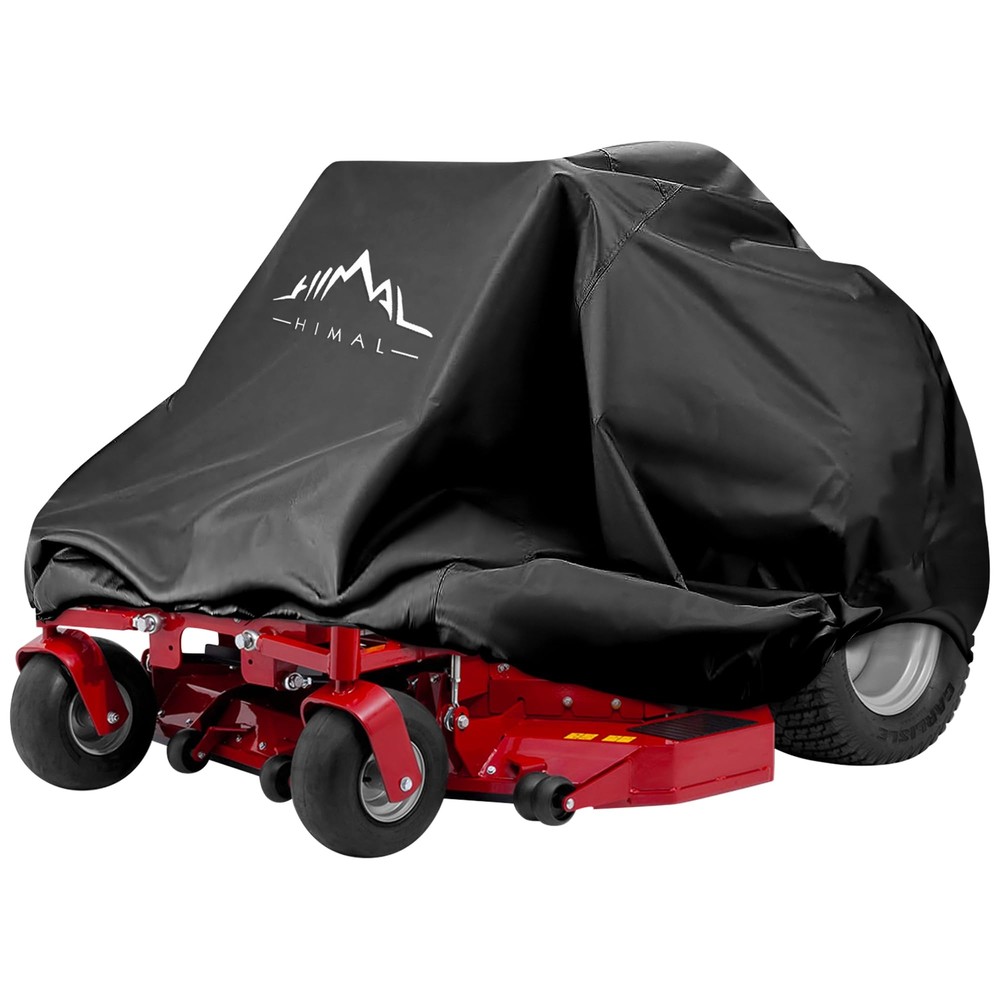 Zero-Turn Mower Cover, Heavy Duty 600D Polyester Oxford, UV Protection Univer...
