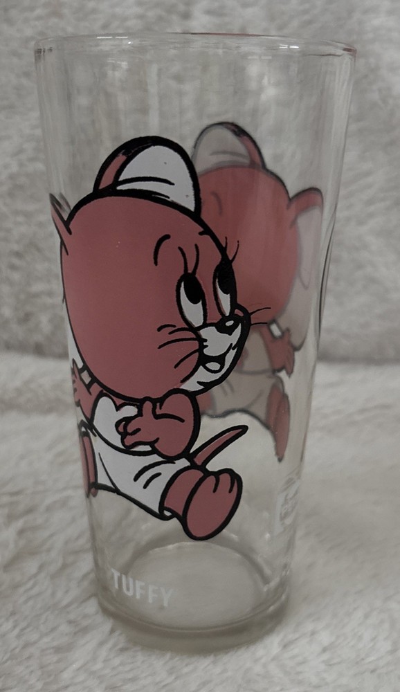 Vintage 1975 Pepsi Tuffy Collectors Series Drinking Glass