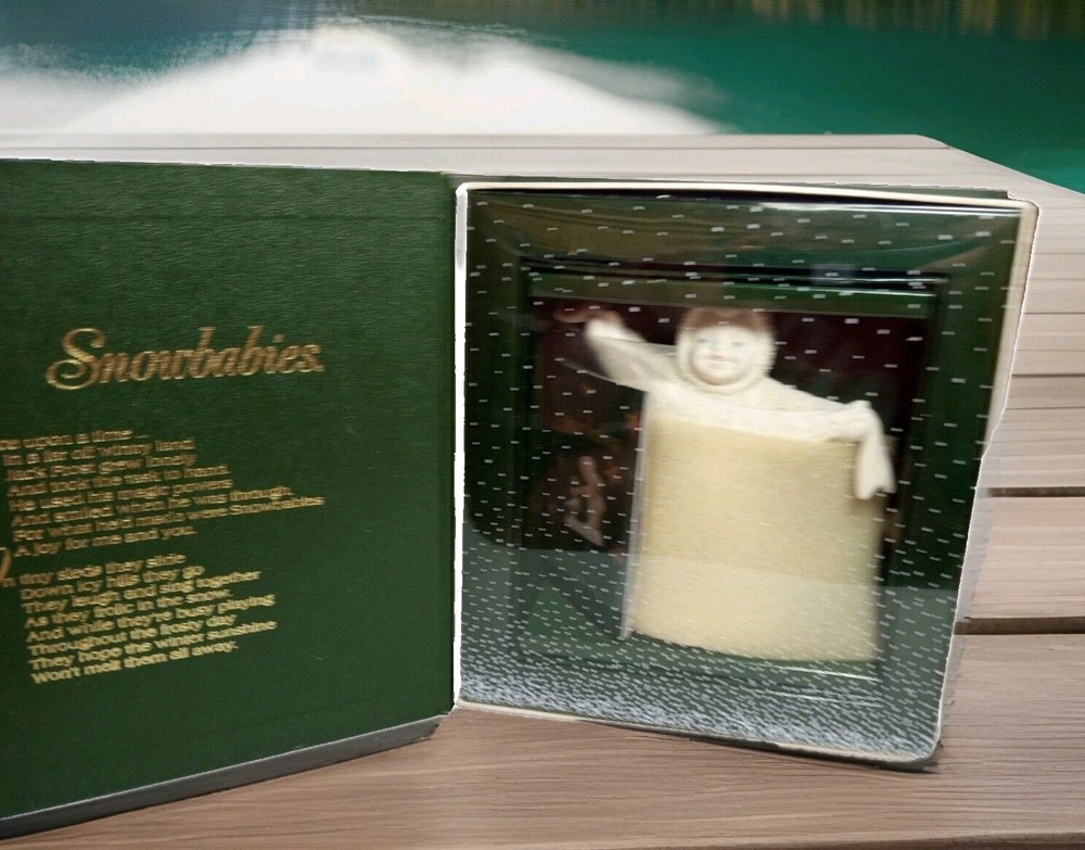 Winter Tales Snowbabies I Love You This Much Figurine 68918 by Department 56