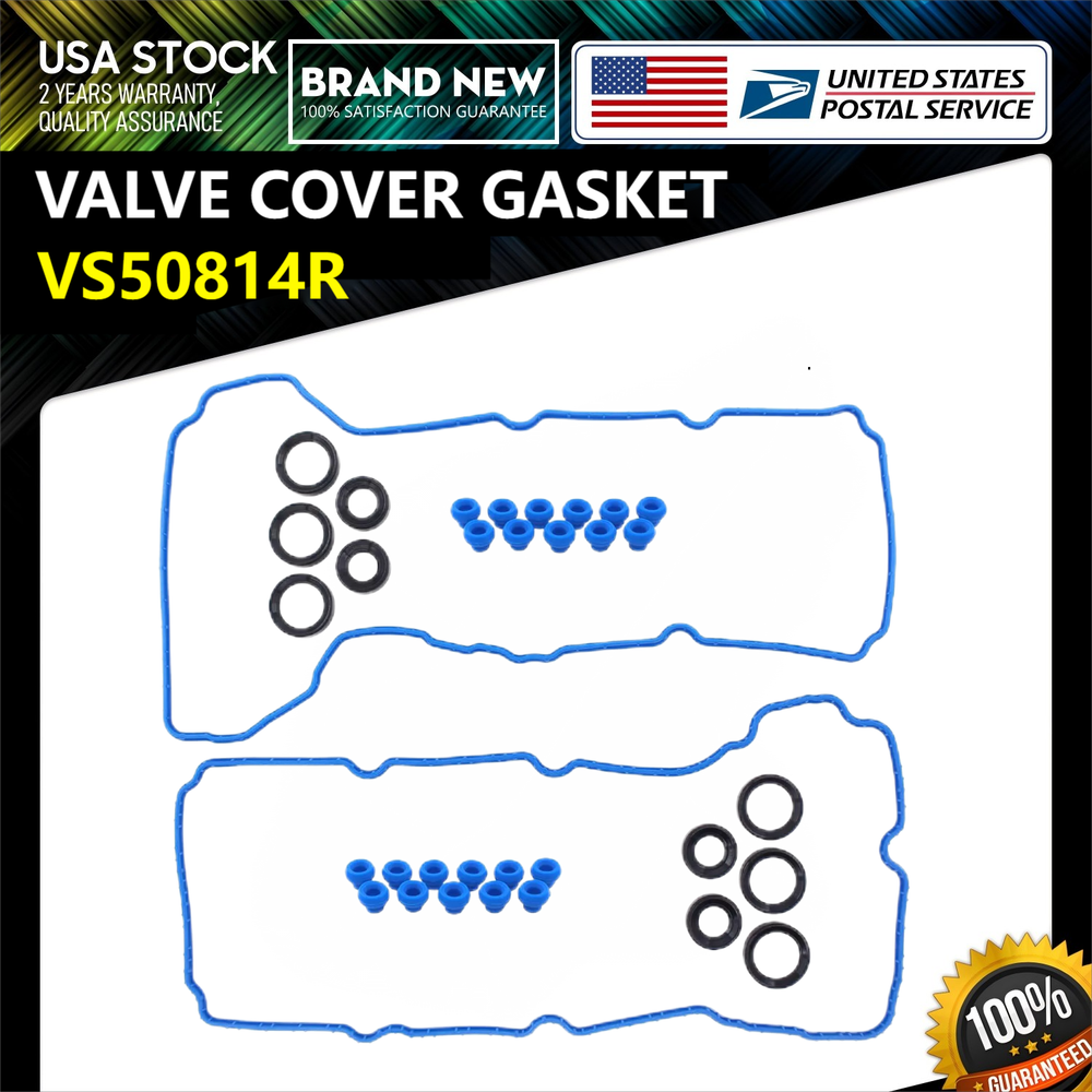 VS50814R For Ford F-150 Explorer Mustang Edge Taurus Valve Cover Gasket Kit New