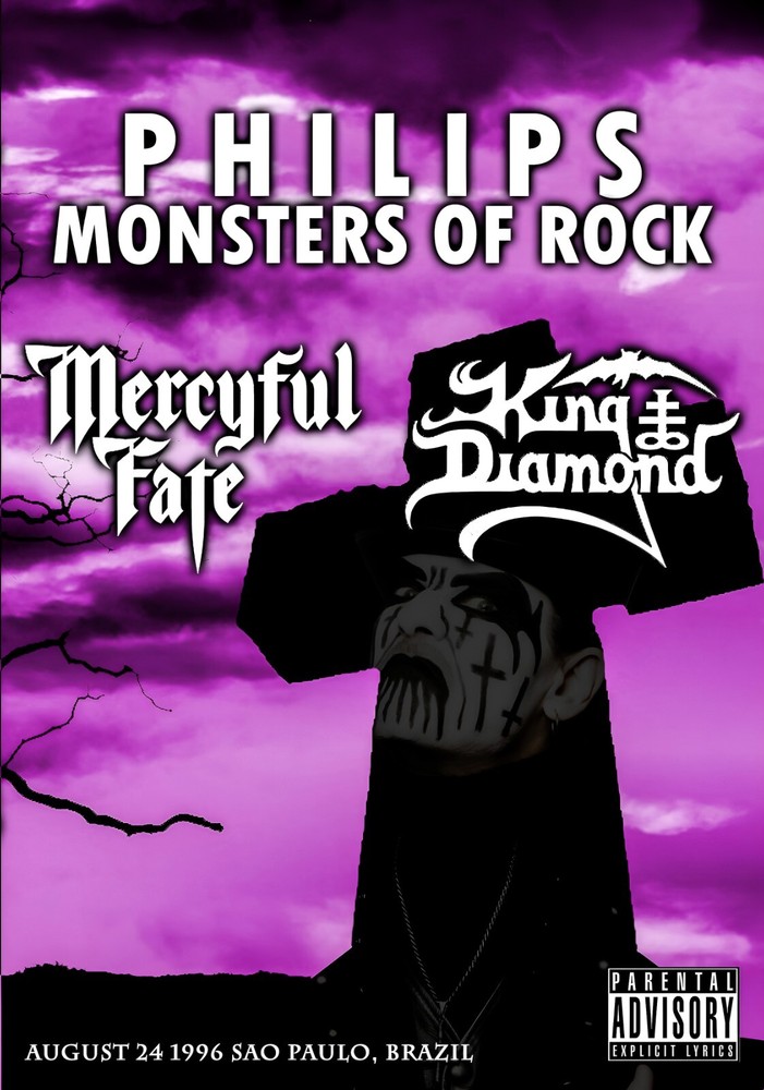 Philips Monsters of Rock Retro Vintage Concert Poster Wall Art 11