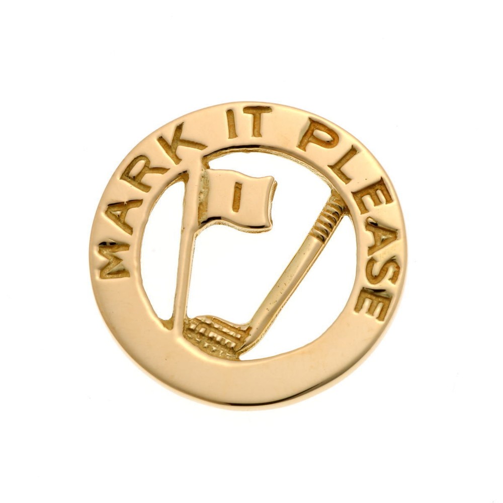 Tiffany Co. Tiffany Golf Ball Marker Other Yellow Gold 18KYG 2310313