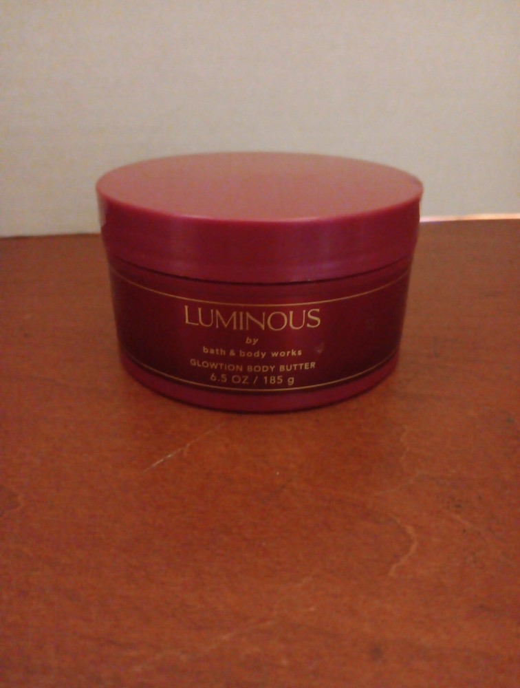 Bath & Body Works LUMINOUS Glowtion Body Butter 6.5 oz Opened Unused
