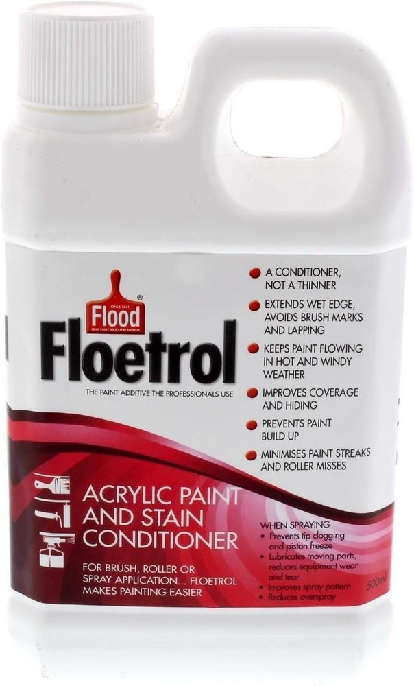 Flood Floetrol Acrylic Paint Additive and Stain Conditioner | Keeps Paint