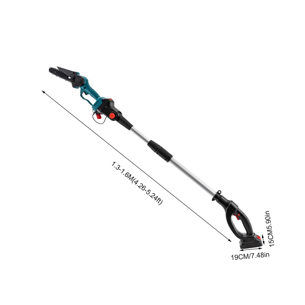 Cordless Chainsaw Pole Tool Tree Pruner Telescopic For Makita 18V (w/ Battery)