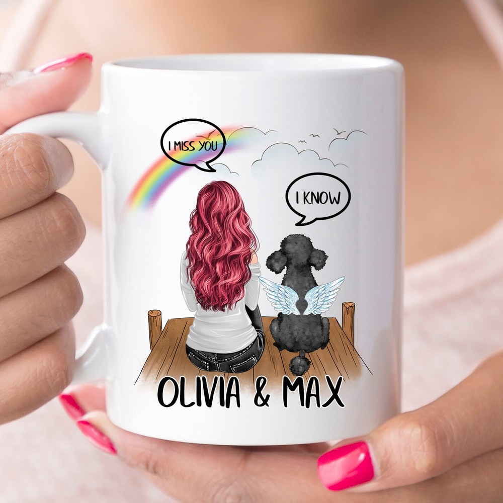Personalized Dog Memorial Gift Dog Mom Dog Lover Gift Custom Dog Mug They Still
