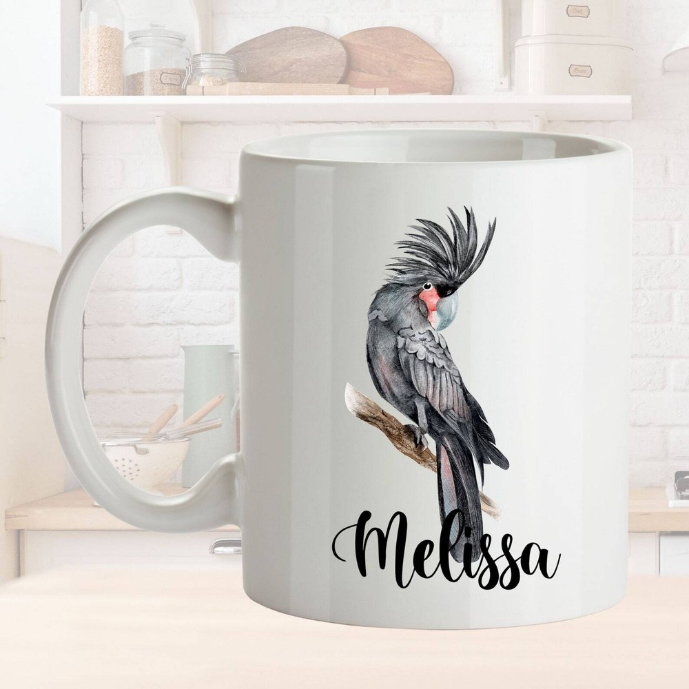 Cute Parrot Gift Mug L Personalized Bird Lover Present L For Birthday Christmas