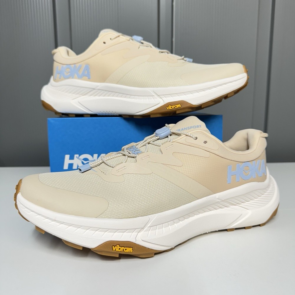 Hoka One One Transport Oak Alabaster Men’s Size 11 Athletic Shoes 1123153-OKLB