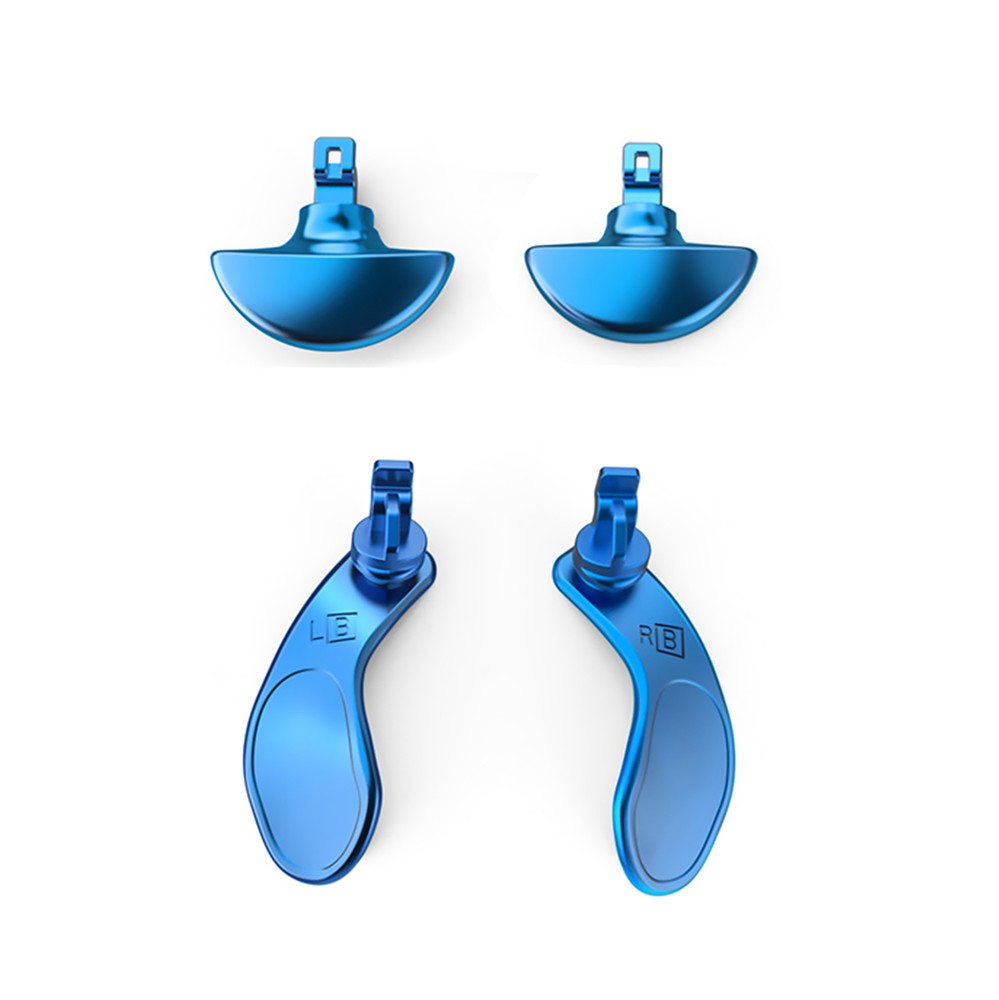 4Pcs Steel Back Paddles Interchangeable Back Button For PS5 Edge Controller