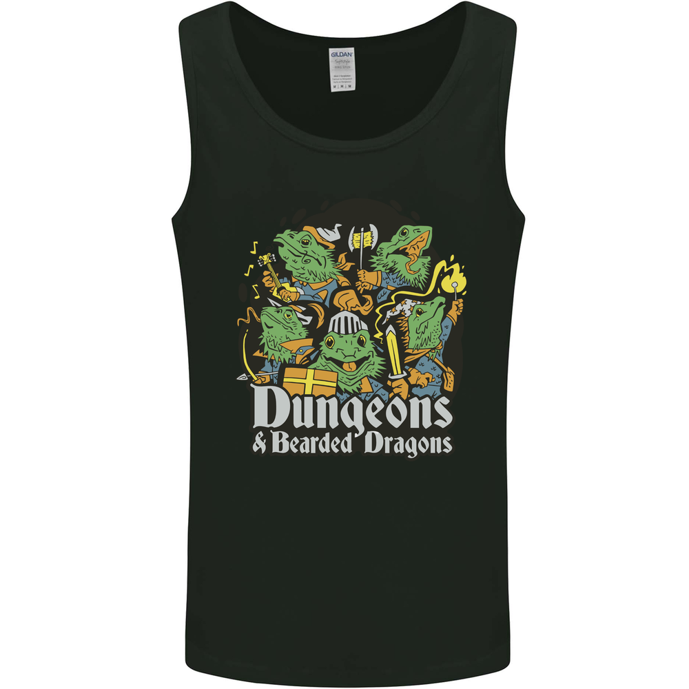 Dungeons & Dragons Role Play Games RPG Mens Vest Tank Top