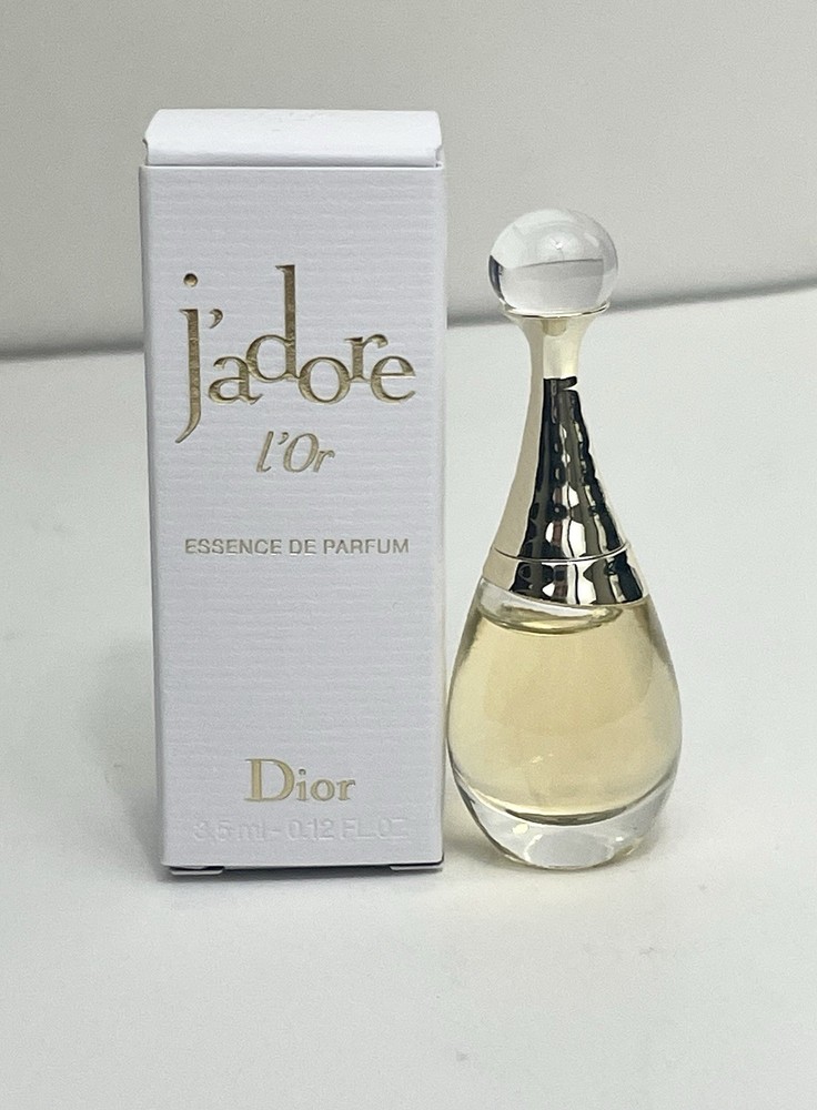 Dior J'adore L'Or Essence Mini Travel Perfume 0.12 oz Splash