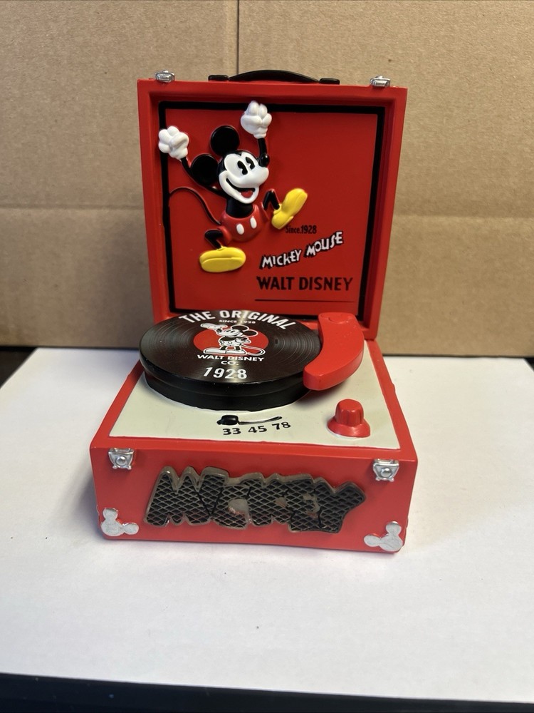 Disney Mickey Mouse Retro Vinyl Sculpture by Bradford Exchange
