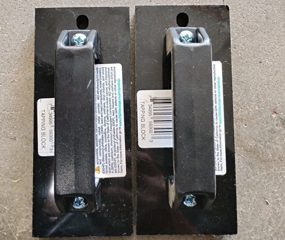 2 New Crain 563 Wooden Plank Tapping Blocks