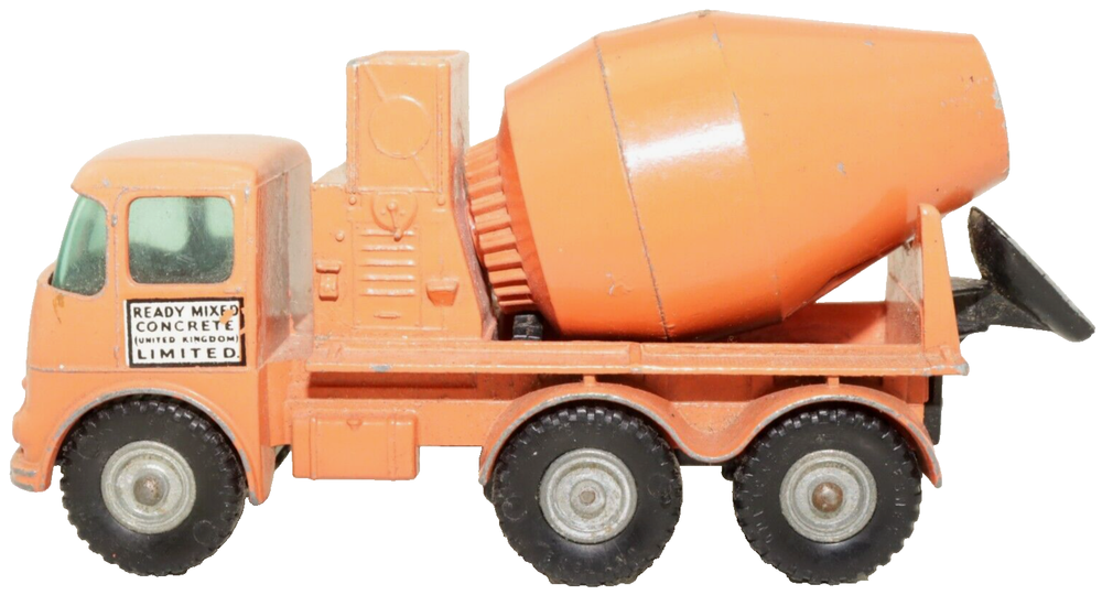 Matchbox King Size K13 Ready Mix Concrete Construction Truck