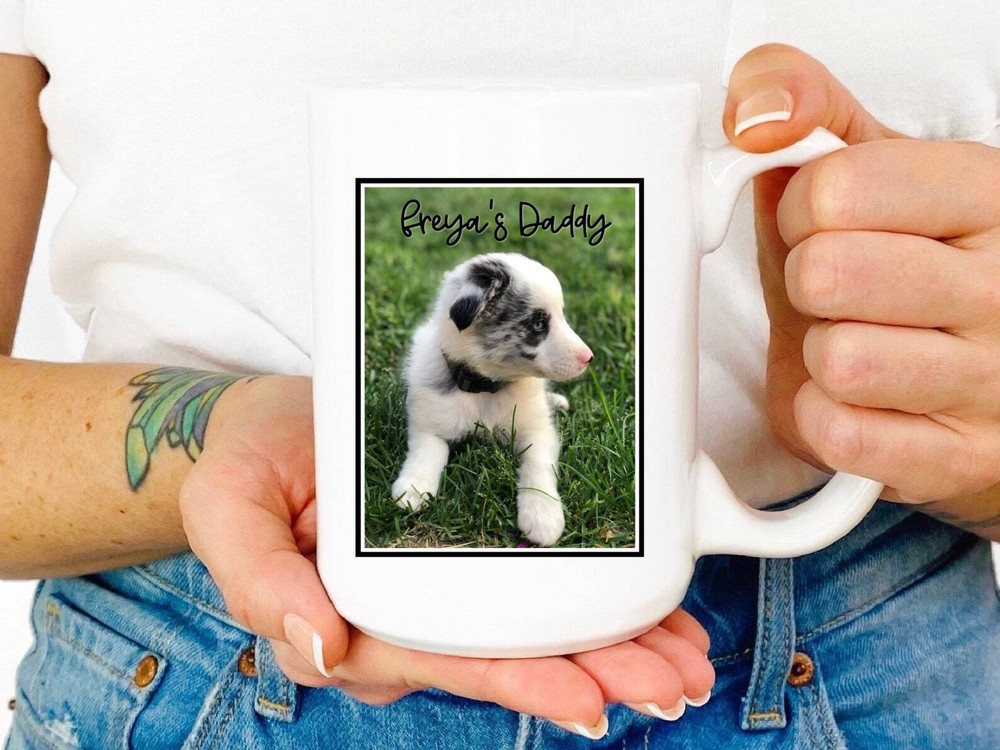 Dog Face Mug Custom Dog Mug Personalized Dog Mug Dog Dad Mug Dog Mom Mug Custom