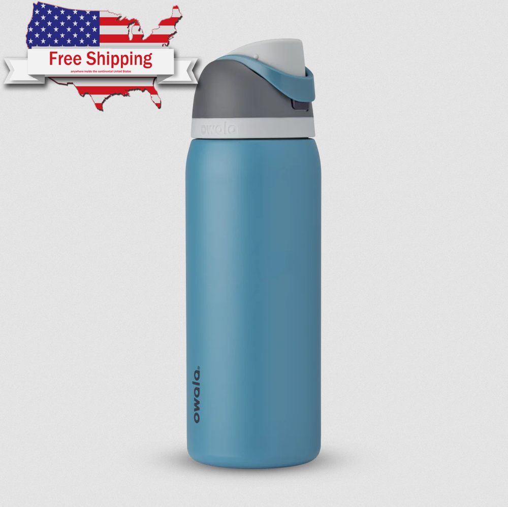 Owala 32oz Blue Oasis Stainless Steel Insulated FreeSip Water Bottle