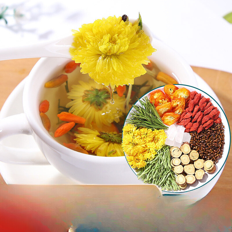 Chrysanthemum Cassia Tea Herbal Tea 30Bags Stay Up Late Wellness Tea Bags 150g